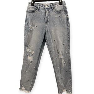Tinseltown Women’s Cut Off Straight Jeans Size‎ 9